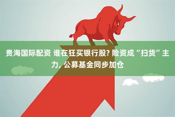 贵海国际配资 谁在狂买银行股? 险资成“扫货”主力, 公募基金同步加仓