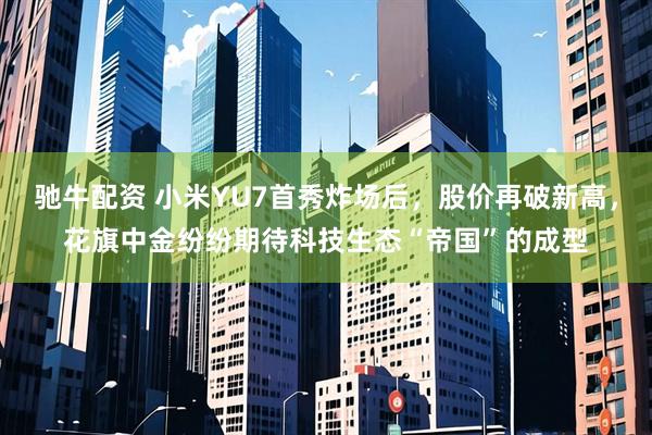 驰牛配资 小米YU7首秀炸场后，股价再破新高，花旗中金纷纷期待科技生态“帝国”的成型