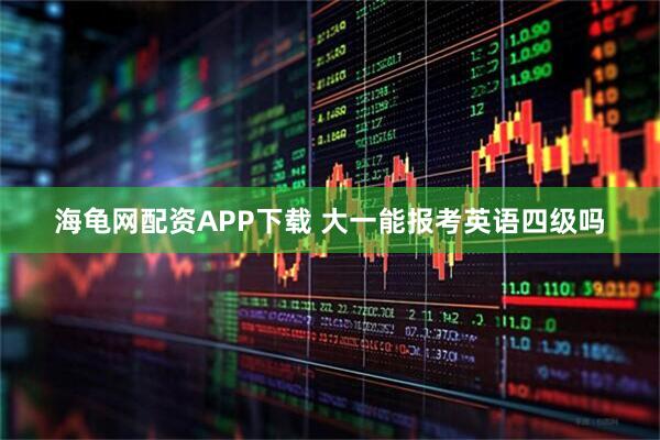 海龟网配资APP下载 大一能报考英语四级吗